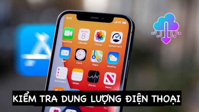 Chú ý dung lượng điện thoại